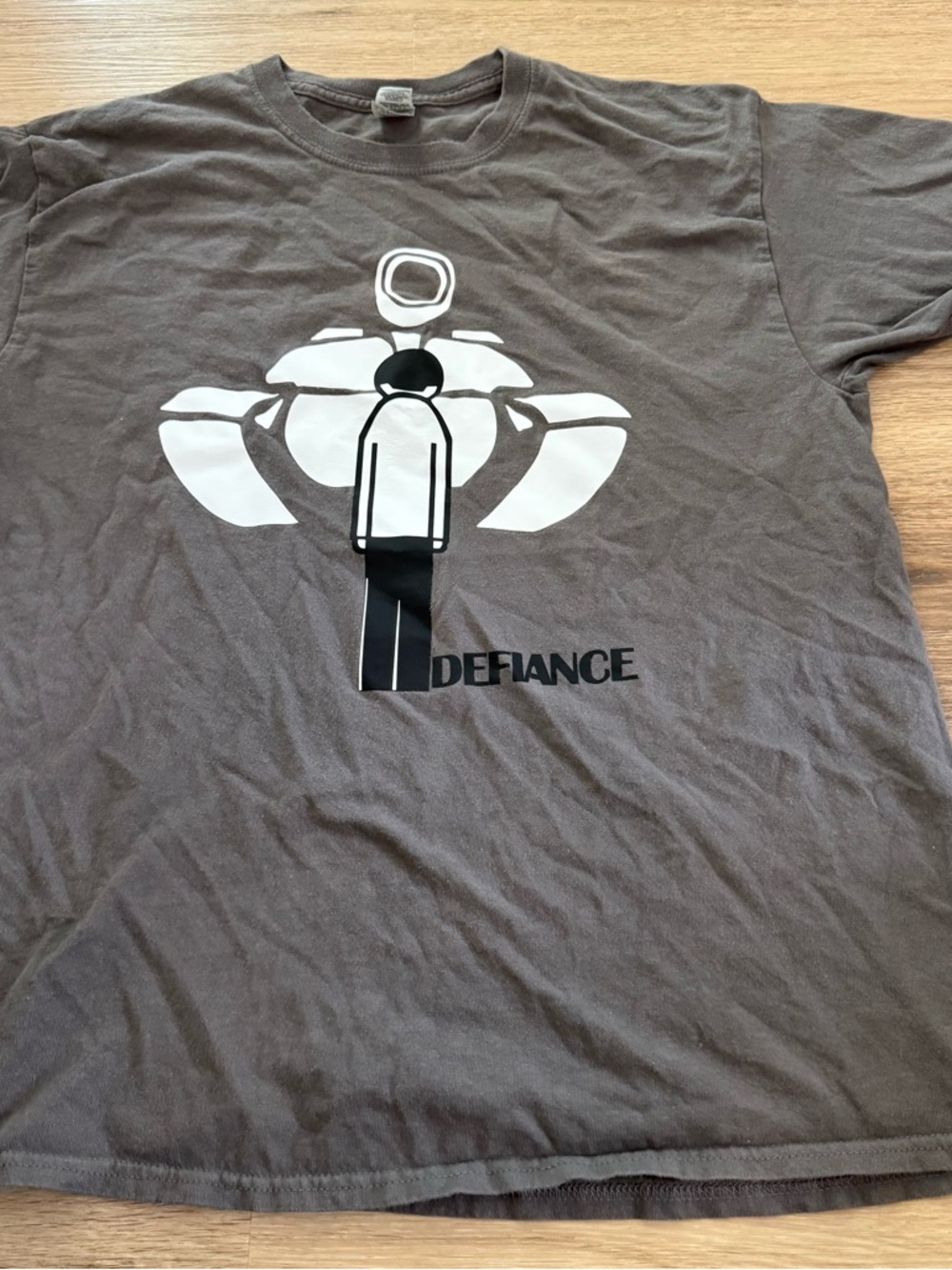 Graphic Defiance T-Shirt -  Short Sleeve Men's Shirt